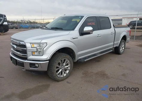 2015 Ford F-150 Lariat из США, поврежденный, VIN 1FTFW1EF8FKD81170